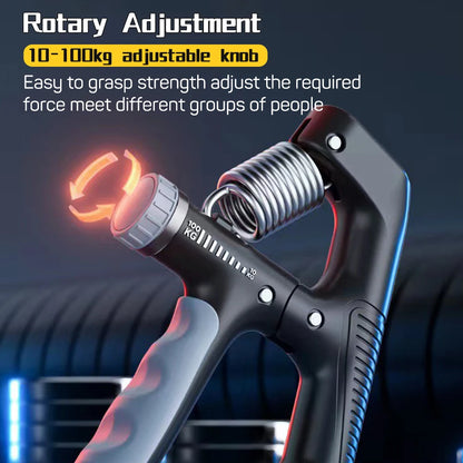 Adjustable (10Kg - 100Kg) Hand Grip Strengthener